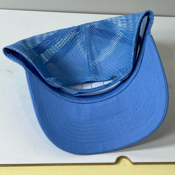 NWT Brand New Bass Pro Shop Light Blue Mesh Back Trucker Har Cap Unisex - Picture 8 of 8